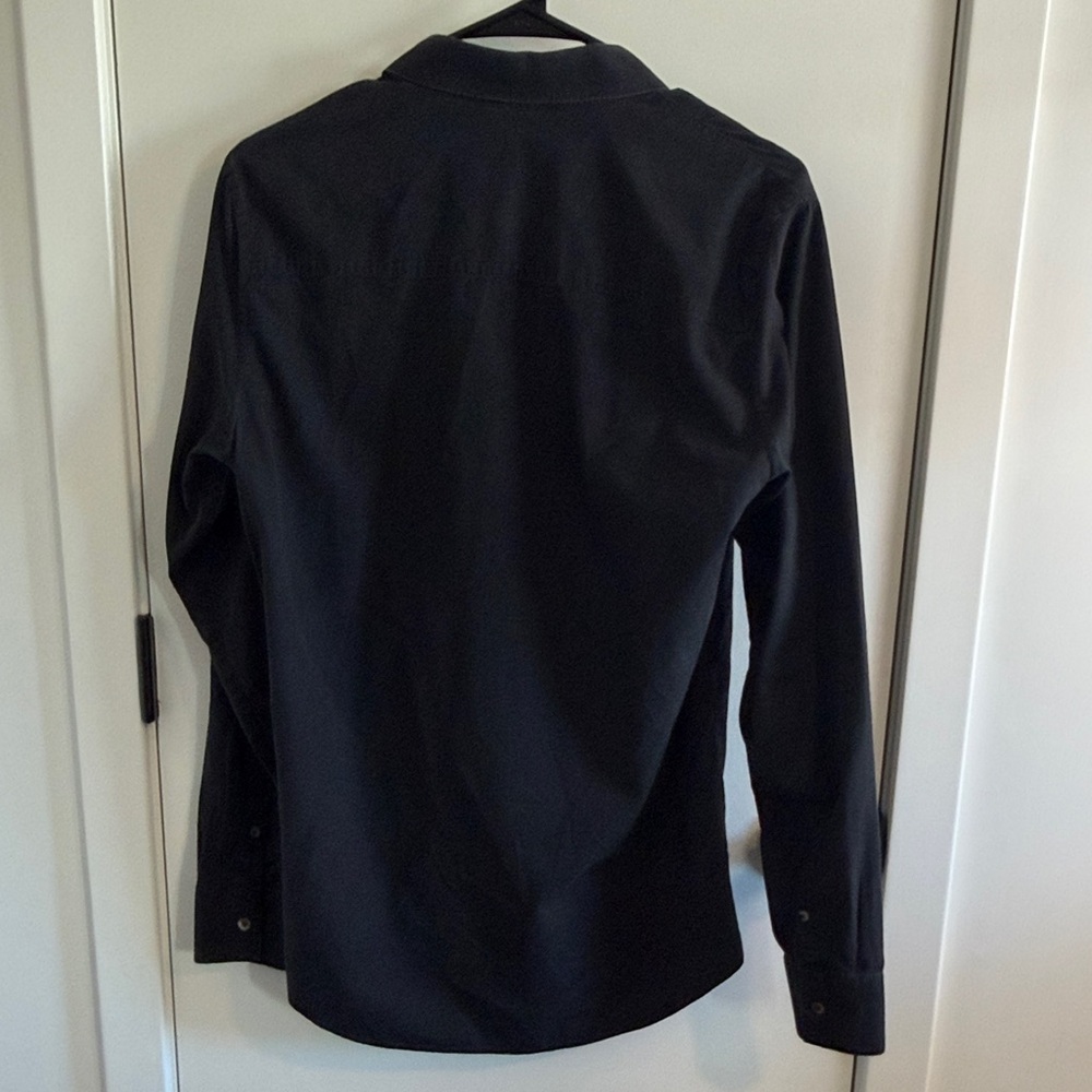 Hussein Chalayan Black Button-Down Shirt – Made i… - image 3